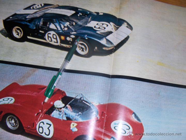 Voitures et Motocyclettes: FERRARI CONTRA FORD, REPORTAJE GRAFICO. 9 PAGINAS.