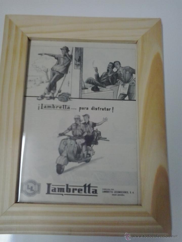 Coches y motocicletas: ANUNCIO Lambretta - Foto 1