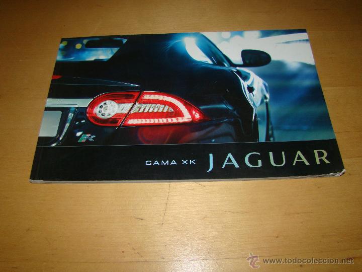 Coches y Motocicletas: brochure catalogo folleto JAGUAR gama XK