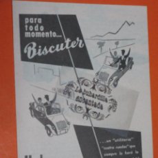 Coches y Motocicletas: PUBLICIDAD 1957 - COLECCION COCHES - BISCUTER UTILAUTO. Lote 48471051