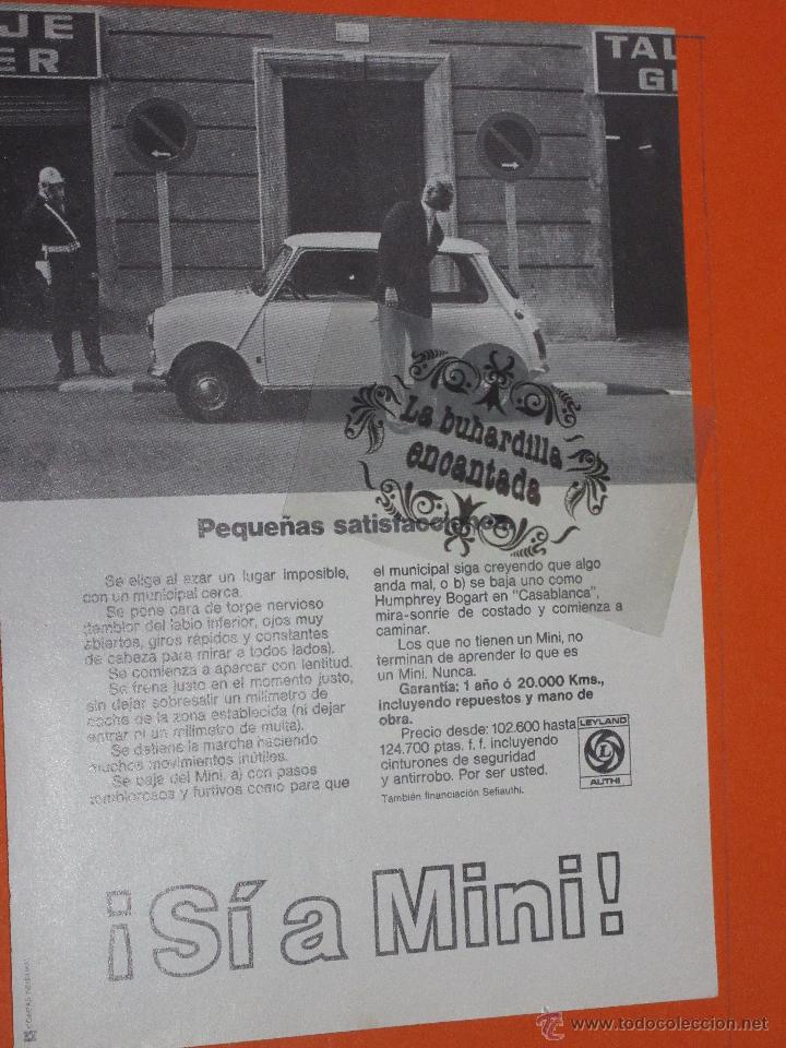 Automobili e Motociclette: PUBLICIDAD 1974 - COLECCION COCHES - LEYLAND AUTHI MINI