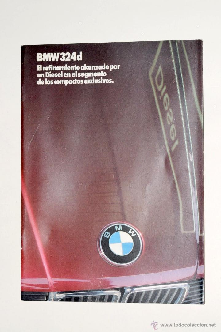Cars and Motorcycles: ANTIGUO CATALOGO BMW 324 D A&Ntilde;O 1986