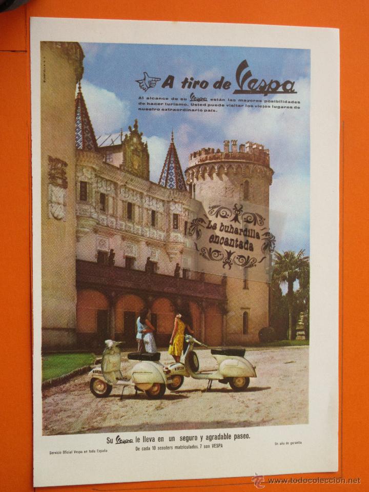 Coches y Motocicletas: PUBLICIDAD 1964 - COLECCION COCHES - MOTOS VESPA