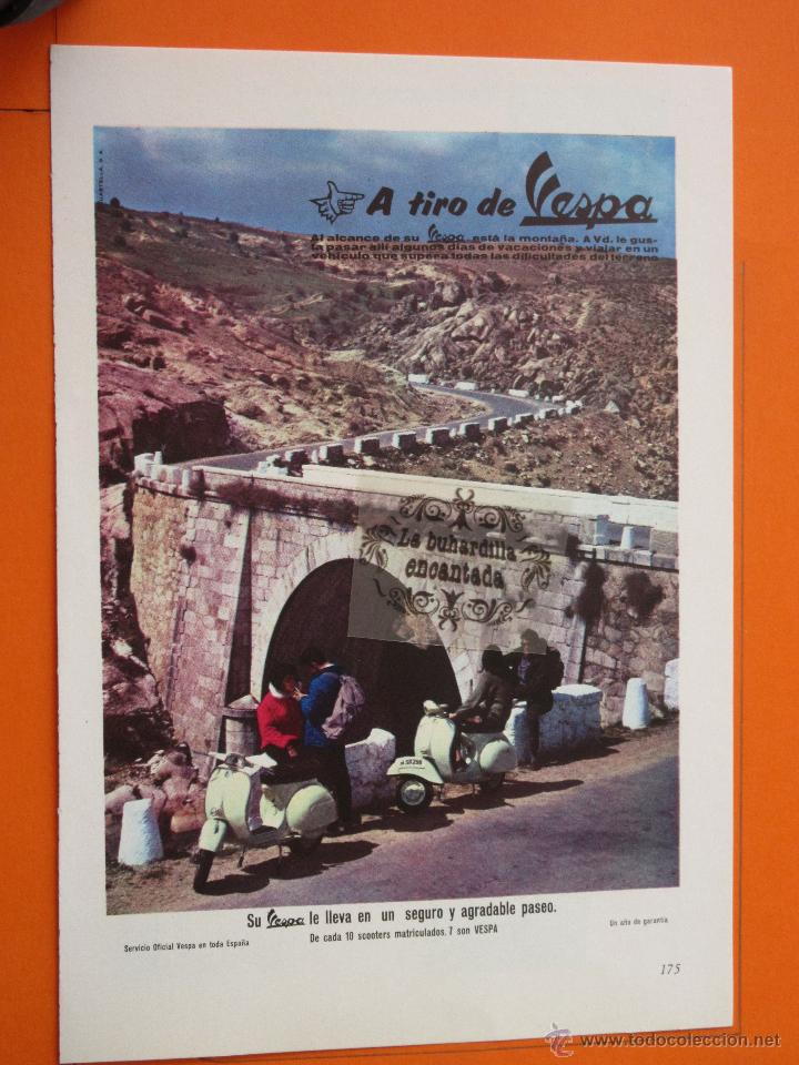 Coches y Motocicletas: PUBLICIDAD 1964 - COLECCION COCHES - MOTOS VESPA