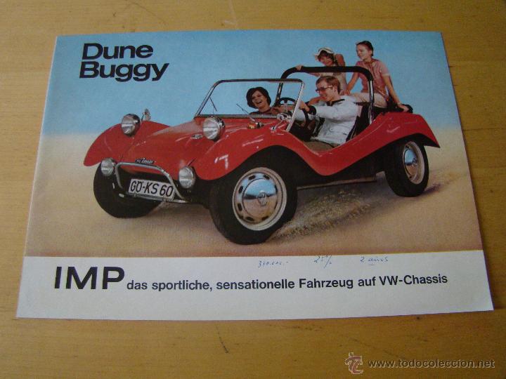 Coches y Motocicletas: brochure catalogo folleto DUNE BUGGY - IMP