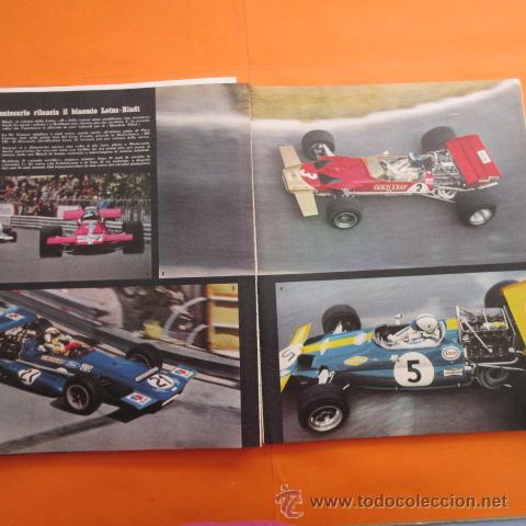 Autos und Motorr&auml;der: ARTICULO 1970 - FORMULA 1 1970 MARIO ANDRETTI LOTUS BRM MARCH MATRA SIMCA FERRARI - 6 PAGINAS