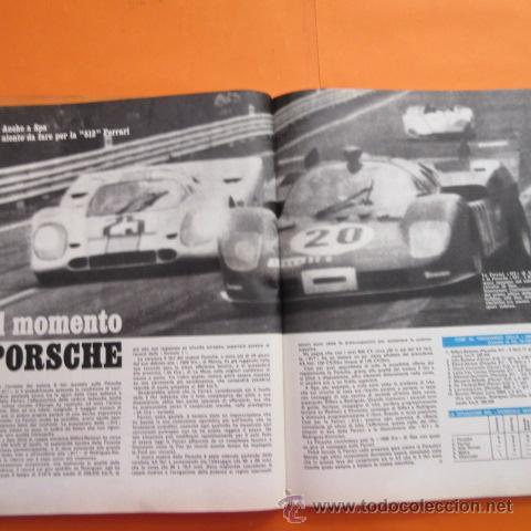 Coches y Motocicletas: ARTICUL1970 - EL MOMENTO PORSCHE SPA  Y FERRARI 512 - 12 PAGINAS