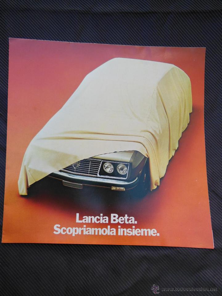 Coches y motocicletas: Antiguo C&aacute;talogo Lancia Beta . ( Ver Fotos Adiconales ).