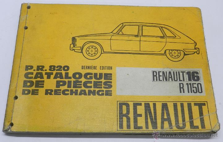 coussinets de bielle neuf d'origine RENAULT 16, luxe