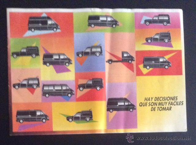 Carros e motociclos: folleto catalogo de 1986 furgoneta renault trafic express y 4 f original
