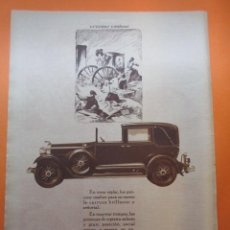 Coches y Motocicletas: PUBLICIDAD 1930 - COLECCION COCHES - LINCOLN FORD FORDSON - COLECCION ESTAMPAS ESPAÑOLAS . Lote 51072283