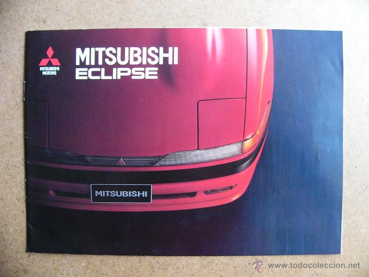 Coches y motocicletas: Catalogo de concesionario Mitsubishi Eclipse GS 16 valvulas en espa&ntilde;ol - Muy dificil