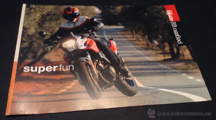 Coches y motocicletas: folleto catalogo aprilia pegaso 650 strada super fun