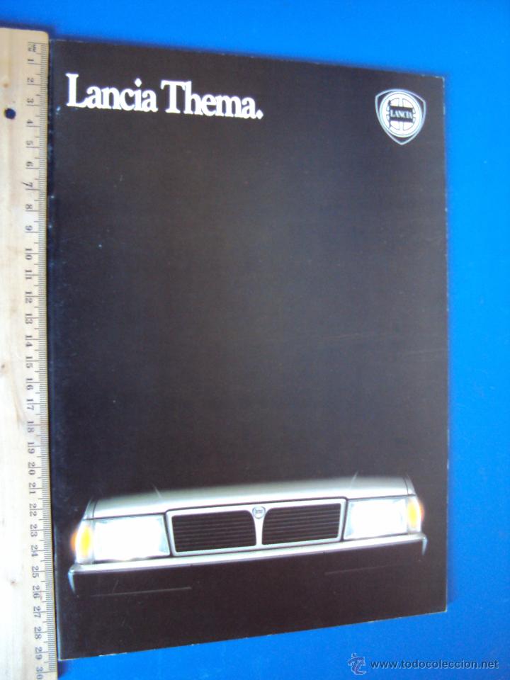 Coches y motocicletas: (CAT-116)CATALOGO LANCIA THEMA,ESPA&Ntilde;OL,ESPA&Ntilde;OL,14 PAGINAS