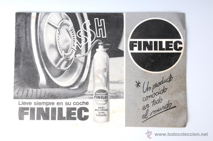 Carros e motociclos: FOLLETO CATALOGO FINILEC PARA TODO TIPO DE NEUMATICOS