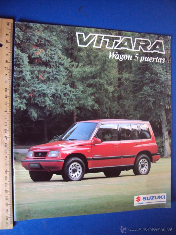 Coches y Motocicletas: (CAT-0112)CATALOGO SUZUKI VITARA WAGON 5 PUERTAS,ESPA&Ntilde;OL,18 HOJAS MAS PORTADAS
