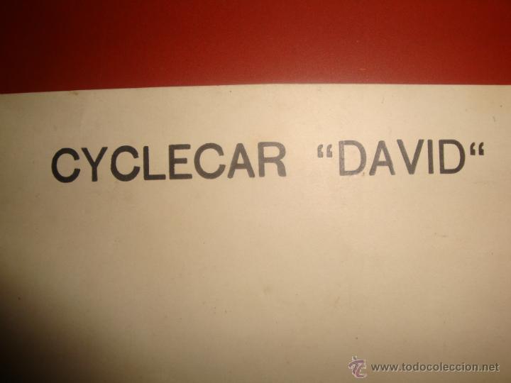 Coches y motocicletas: CYCLECAR DAVID ESQUEMA - Foto 3