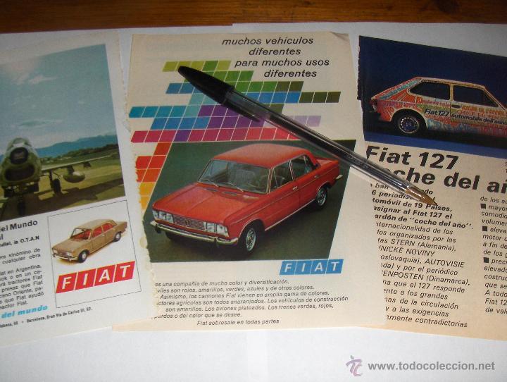 Coches y Motocicletas: PUBLICIDAD DE FIAT, FIAT 127.
