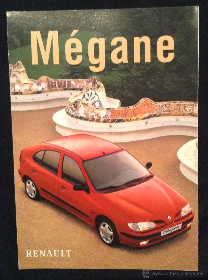 Automobili e Motociclette: Folleto catalogo publicidad original renault m&eacute;gane de 1998 megane
