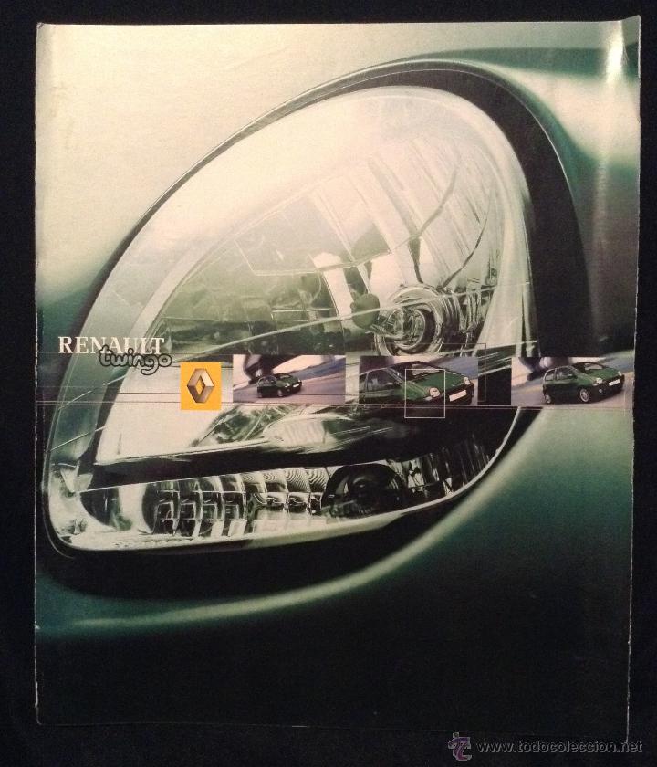 Cars and Motorcycles: Folleto catalogo publicidad original renault twingo de 2000