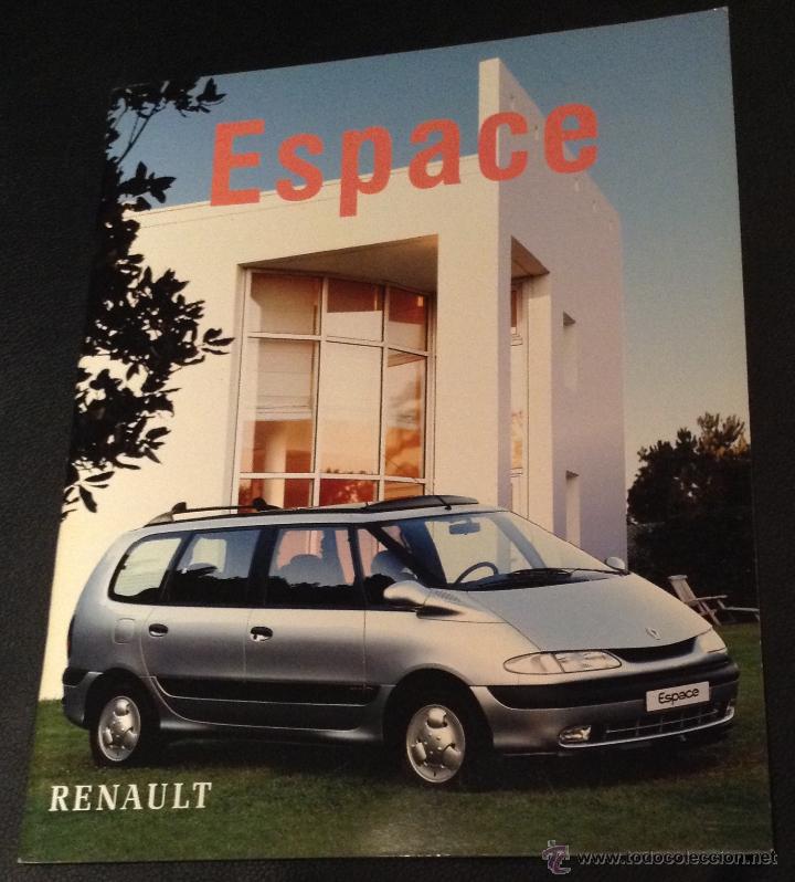Carros e motociclos: Folleto catalogo publicidad original renault espace de 1997