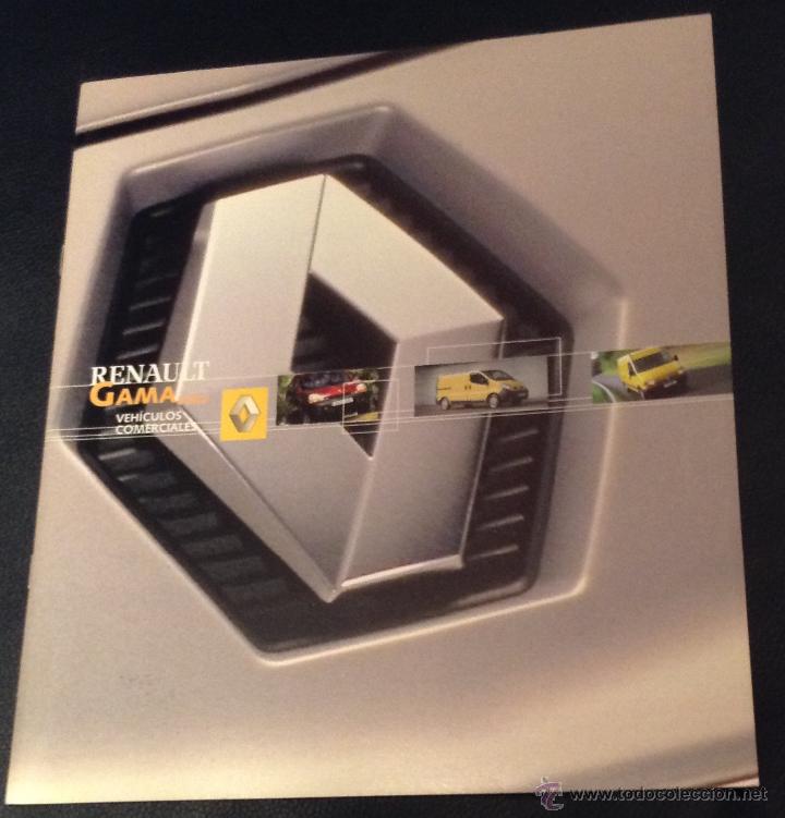 Carros e motociclos: Folleto catalogo publicidad original renault gama 2002 vehiculos comerciales