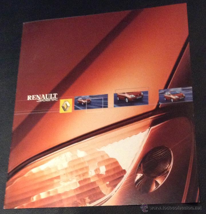 Carros e motociclos: Folleto catalogo publicidad original renault scenic de 2002