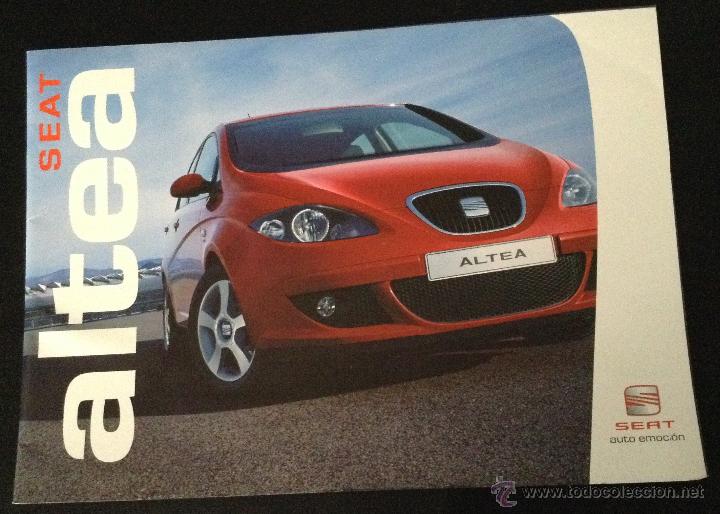 Coches y motocicletas: Folleto catalogo publicidad original seat altea de 2004