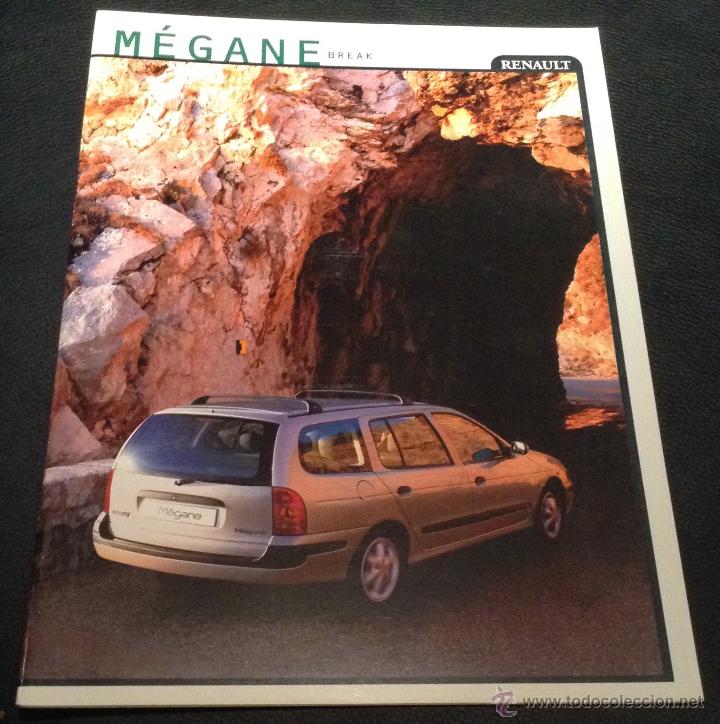 Carros e motociclos: Folleto catalogo publicidad original renault m&eacute;gane break de 1999 megane