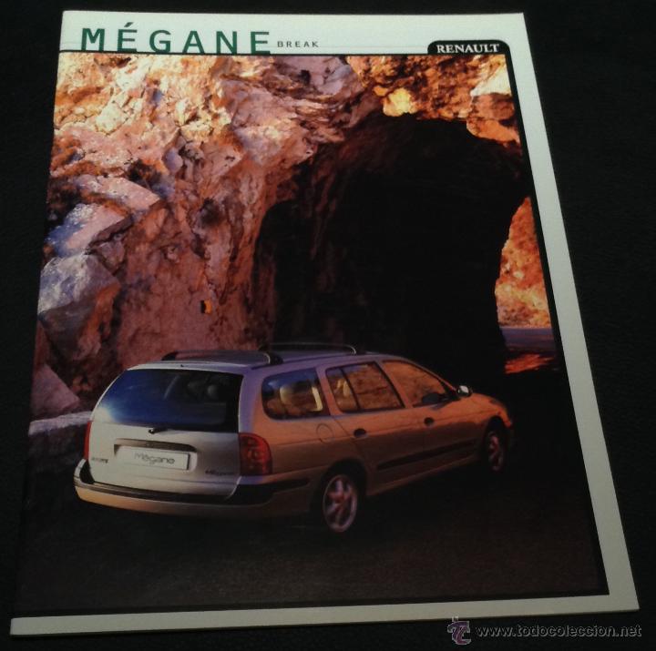 Carros e motociclos: Folleto catalogo publicidad original renault m&eacute;gane break de 2000 megane