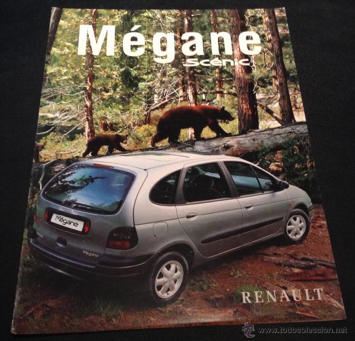 Carros e motociclos: Folleto catalogo publicidad original renault megane scenic de 1998 m&eacute;gane sc&eacute;nic