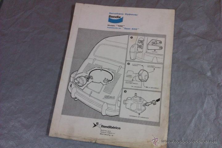 Coches y motocicletas: folleto original HIDROVAC SEAT 600