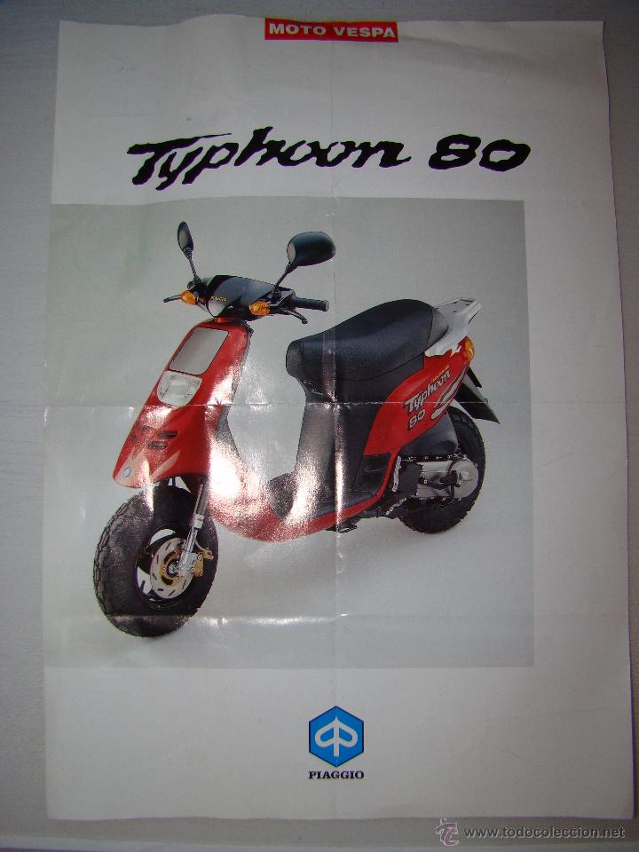 Coches y Motocicletas: Antiguo catalogo original TYPHON 80 - MOTO VESPA PIAGGIO