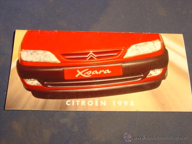 Coches y Motocicletas: Cat&aacute;logo Citro&euml;n 1998 toda la Gama en Formato 10x21 con 14 p&aacute;g.