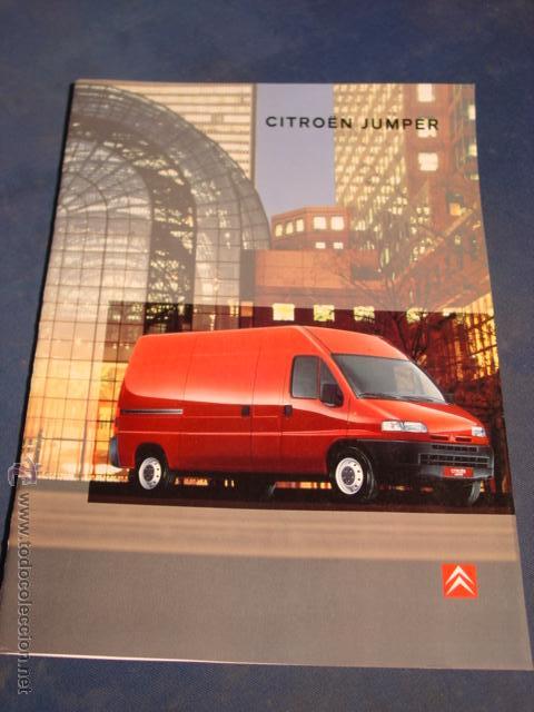 Coches y Motocicletas: Cat&aacute;logo Citro&euml;n Jumper con Caracter&iacute;sticas en Formato 30,5x24,5 con 29 p&aacute;g. Abril del 1997