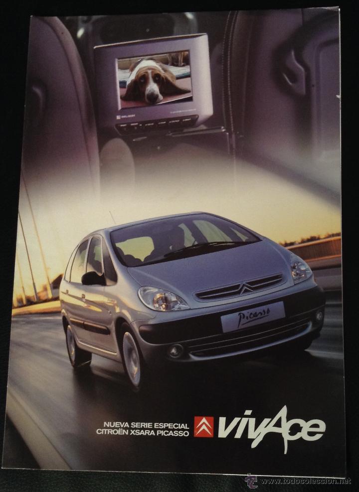 Coches y Motocicletas: Folleto catalogo publicidad original citroen xsara picasso vivace de 2003 citro&euml;n