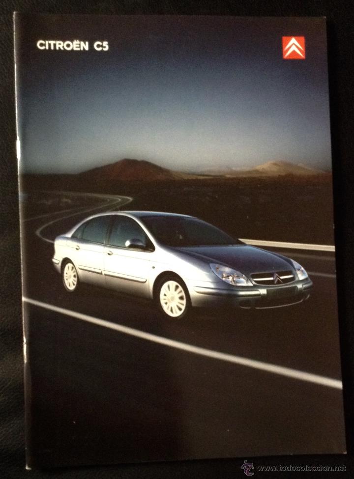 Coches y Motocicletas: Folleto catalogo publicidad original citroen c5 de 2003 citro&euml;n