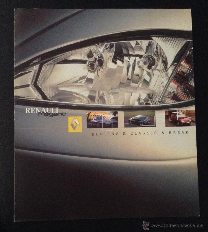 Carros e motociclos: Folleto catalogo publicidad original renault megane de 2000 m&eacute;gane berlina classic break