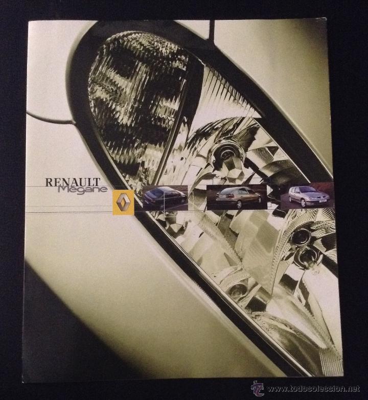 Carros e motociclos: Folleto catalogo publicidad original renault megane de 2001
