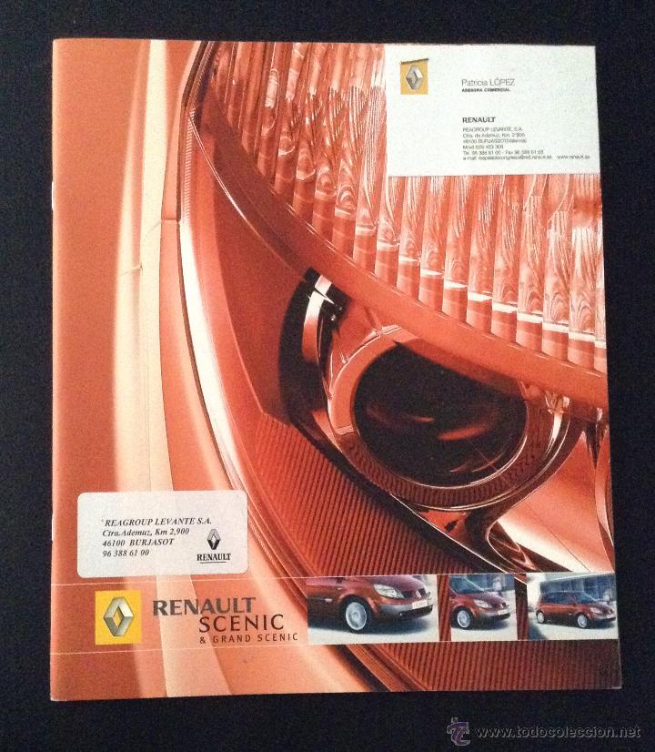 Carros e motociclos: Folleto catalogo publicidad original renault scenic grand scenic de 2006