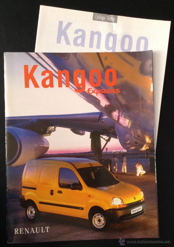Carros e motociclos: Folleto catalogo publicidad original renault kangoo express y kangoo de 1997
