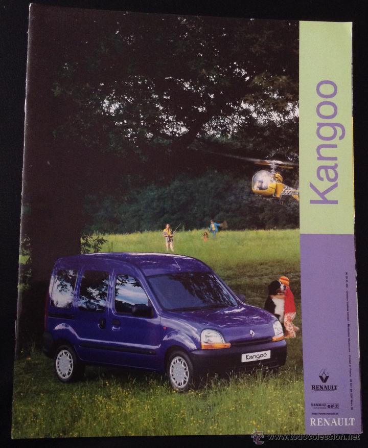 Carros e motociclos: Folleto catalogo publicidad original renault kangoo express y kangoo de 1999