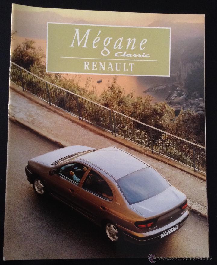 Carros e motociclos: Folleto catalogo publicidad original renault megane classic de 1997 m&eacute;gane