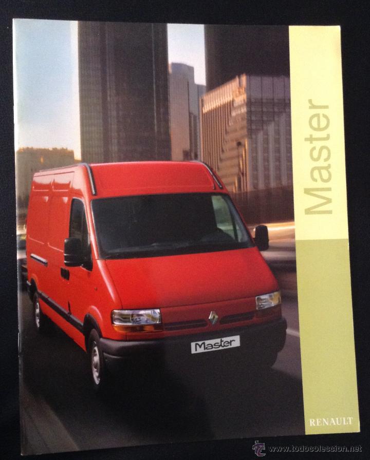 Carros e motociclos: Folleto catalogo publicidad original renault master de 1998