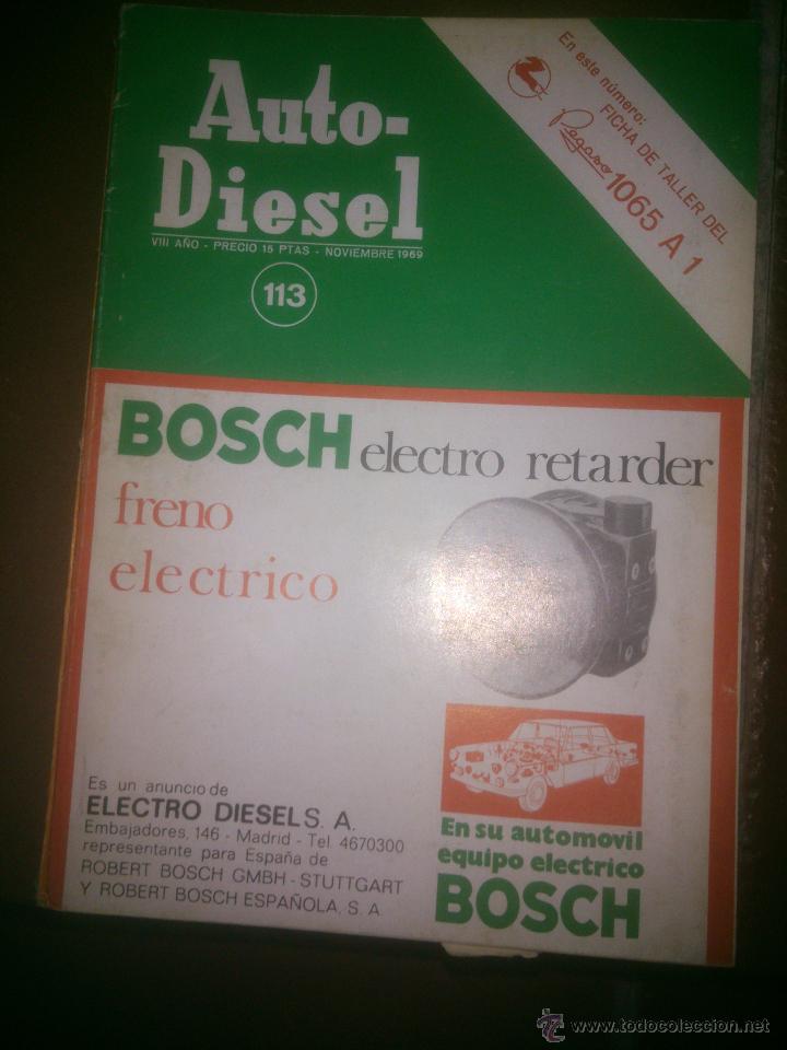 Coches y motocicletas: AUTO-DIESEL - REVISTA T&Eacute;CNICA Y PROFESIONAL PEGASO 1065