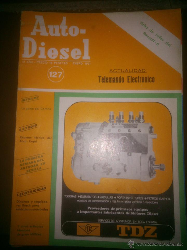Coches y motocicletas: AUTO-DIESEL - REVISTA T&Eacute;CNICA Y PROFESIONAL RENAULT 6
