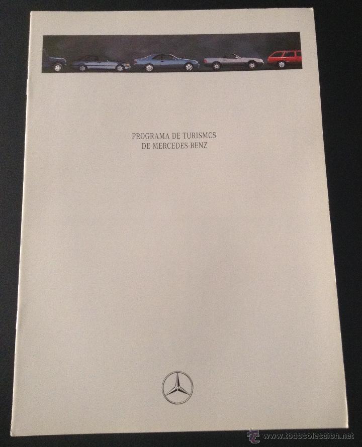 Carros e motociclos: Folleto catalogo publicidad original coches turismos mercedes-benz de 1994