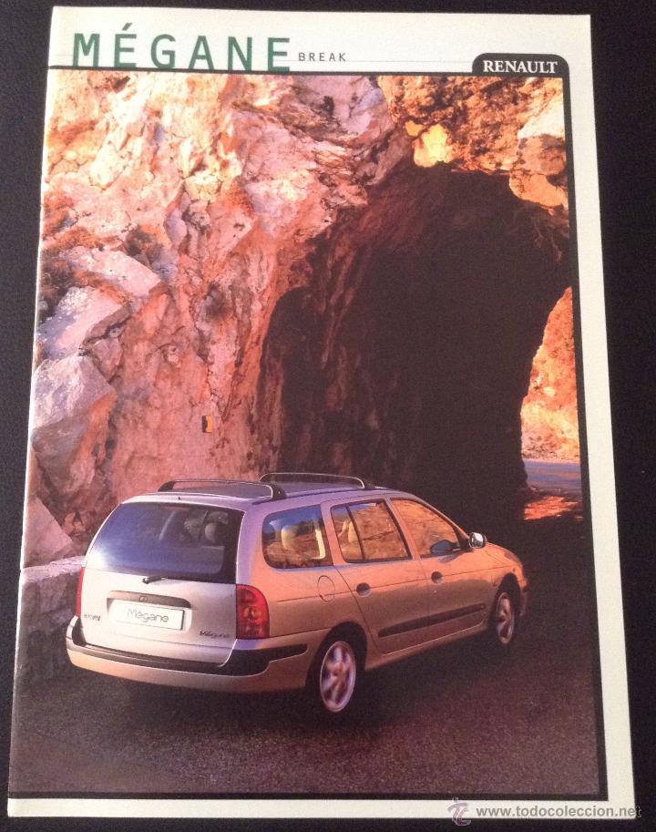 Carros e motociclos: Folleto catalogo publicidad original renault megane break de 1999 m&eacute;gane
