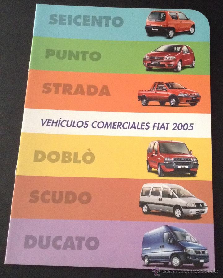 Coches y Motocicletas: Folleto catalogo publicidad original fiat vehiculos comerciales de 2005 punto-strada-doblo-scudo ...