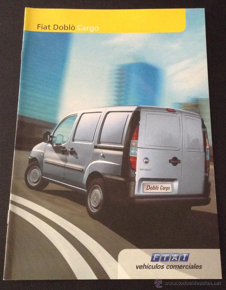 Coches y Motocicletas: Folleto catalogo publicidad original fiat doblo cargo de 2004